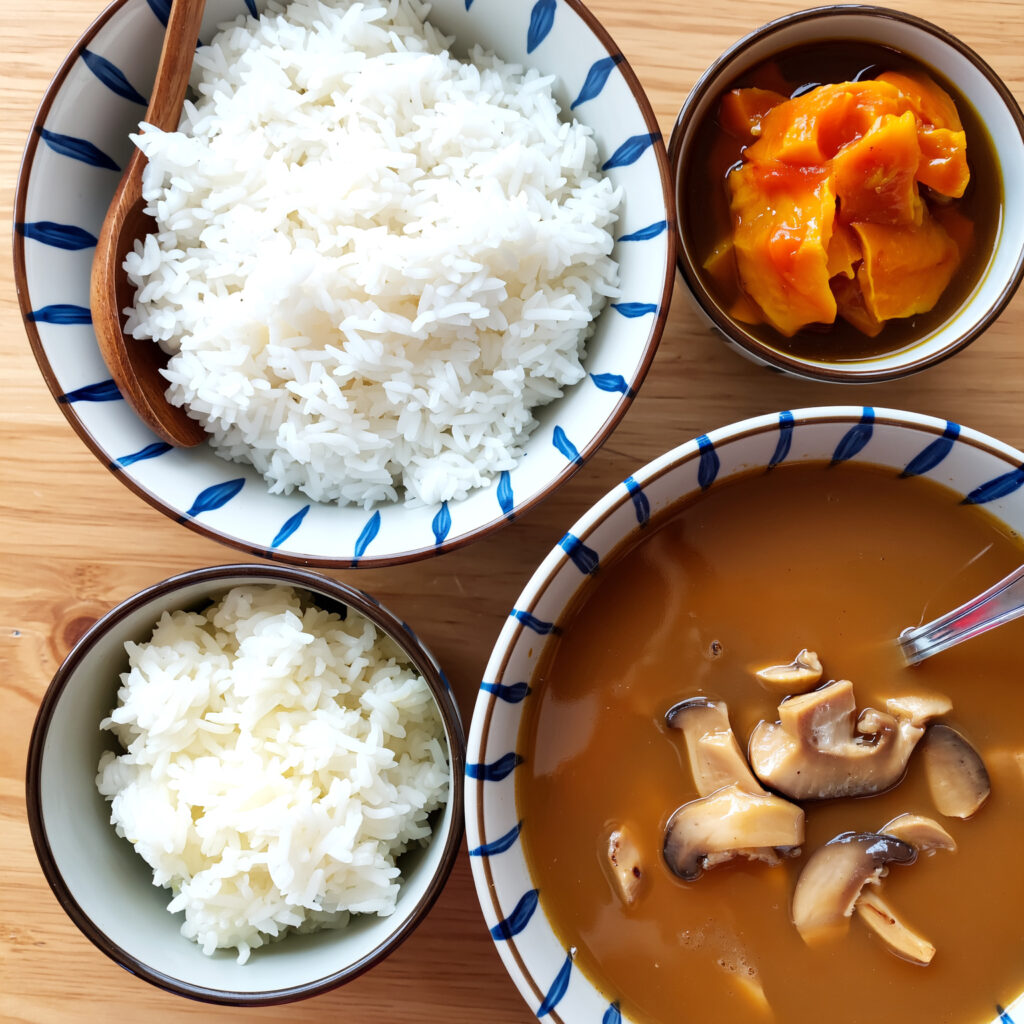 Assorted soy-free sauces in bowls
